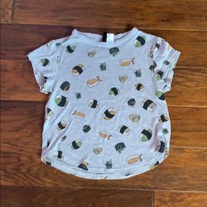 Divided: Smiling Sushi Shirt